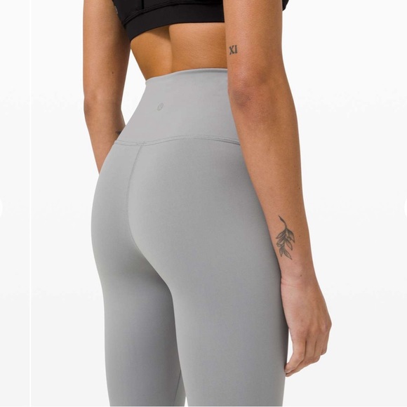 Lululemon Wunder Train High-Rise Tight 25" Rhino Grey 12 - Picture 5 of 12